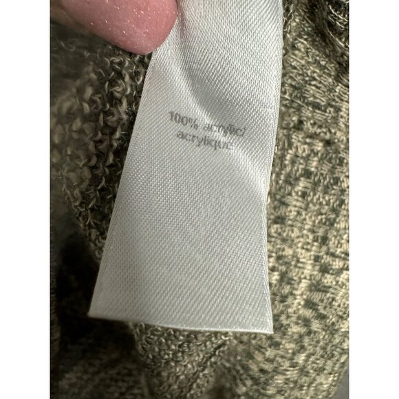 Maurices Y2K Mesh Sheer Open Knit Top Womens M Green Boho Festival Coachella - Picture 7 of 9